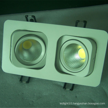 top quality square led downlight parts